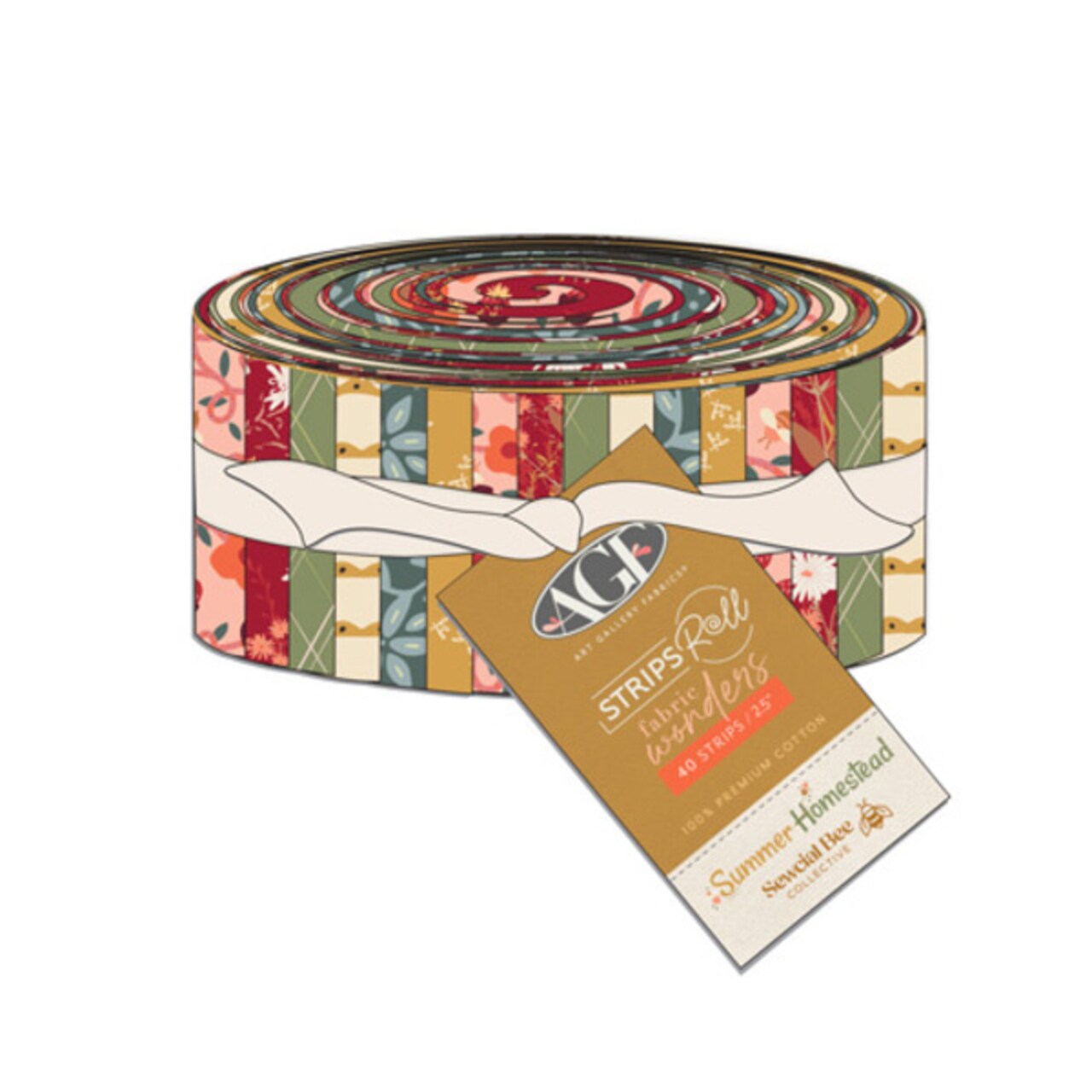 Summer Homestead 2.5" Strip Roll (Jelly Roll) by Art Gallery (SRW-SBC-SH)
